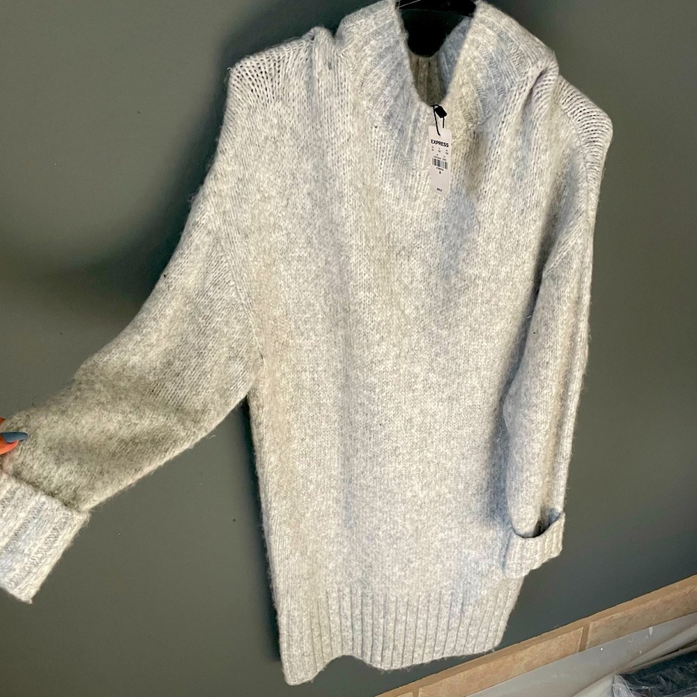 Express sweater dress